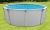 Capri 30' Round Resin Hybrid Above Ground Swimming Pool with Standard Package | 54" Wall | 62026