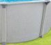 Capri 15' Round Resin Hybrid Above Ground Swimming Pool with Savings Package | 54" Wall | 62031