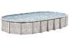 Venture 15' x 30' Oval Resin Hybrid Above Ground Swimming Pool with Savings Package | 52" Wall | 62067