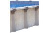 Chesapeake 8' x 12' Oval <b>Resin Hybrid</b> Above Ground Pool with Standard Package | 54" Wall | 62393