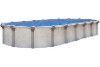 Chesapeake 12' x 18' Oval <b>Resin Hybrid</b> Above Ground Pool with Standard Package | 54" Wall | 62411