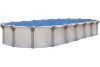 Chesapeake 12' x 18' Oval <b>Resin Hybrid</b> Above Ground Pool with Premier Package | 54" Wall | 62419