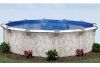 Tahoe 8' Round Resin Hybrid Above Ground Pool with Standard Package | 54" Wall | 62422