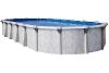 Tahoe 8' x 12' Oval Resin Hybrid Above Ground Pool with Standard Package | 54" Wall | 62424