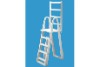 Ocean Blue A-Frame Swing-Up Ladder for Above Ground Pools | 400200 | 62700