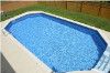 20' x 40' Grecian Ultimate Pool Sub-Assy with White Aluminum Coping | Walk-In Steps | 52 in. Walls | ULT2040GRECSTAIRC | 62998