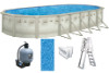 Millenium 12' x 24' Oval Above Ground Pool with Standard Package | 52" | PPMIL122452 | FREE Shipping | 63051