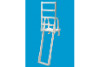 Ocean Blue Outside Safety Ladder for Above Ground Pools | 400950 | 63294