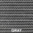 GLI Secur-A-Pool 16' x 32' Mesh Safety Cover | Gray | 4' x 6' Center End Step | 201632RECES46SAPGRY