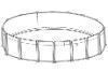 Capri 30' Round Above Ground Pool Package | 54" Wall | PPCAP3054 | 63553