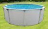 Capri 33' Round Above Ground Pool Package | 54" Wall | PPCAP3354 | 63554