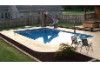 Cardinal 16' x 32' Rectangle In Ground Pool Kit | <b>Full Width Liner Over Step</b> | 2' Radius Corner | Steel Wall | 63599