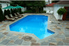 Cardinal 14'-6" x 28'-6" Grecian Shape In Ground Pool Kit | <b>6' Outside Liner Over Step</b> | Steel Wall | 63616
