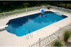 Cardinal 16' x 32' Single Roman End In Ground Pool Kit | <b>8' Outside Liner Over Step</b> | Steel Wall | 63626