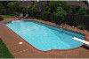 Cardinal 18' x 36' Double Roman End In Ground Pool Kit | <b>9' Liner Over Wedding Cake Step</b> | Steel Wall | 63633