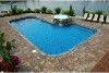 Cardinal 18' x 40' x 12' x 30' True-L In Ground Pool Kit | <b>Full Width Inside Liner Over Step</b> | 6" Radius Corner | Steel Wall | 63639