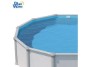 8' Round Solid Blue Standard Gauge Above Ground Pool Liner | Over-Lap | 48" - 52" Wall | NL320-20 | 64253