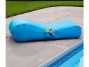 Ocean Blue Sun Searcher Capri Inflatable Pool Lounger | Turquoise | 950305 | 64696