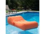 Ocean Blue Sun Searcher Capri Inflatable Pool Lounger | Orange | 950306 | 64700