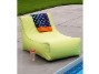 Ocean Blue Sun Searcher Aruba Inflatable Pool Lounger Chair | Lime | 950300 | 64702