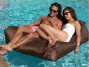 Ocean Blue Sit in Pool Lounger | Chocolate | 950103 | 64706