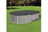 Arctic Armor Winter Cover | 12'X24' Oval for Above Ground Pool | 10 Year Warranty | WC409-4