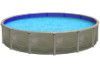 Trinity 24' Round Above Ground Pool Sub-Assembly (Pool Frame Only) | 52" Wall | NB1824 | 64863