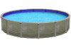 Trinity 18' Round Resin Hybrid Above Ground Pool with Standard Package | 52" Wall | 64867