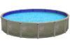 Trinity 27' Round Resin Hybrid Above Ground Pool with Standard Package | 52" Wall | 64870