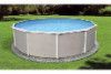 Belize 27' Round Above Ground Pool with Standard Package | 52" Wall | Free Shipping | 64878