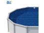 8' Round Uni-Bead Above Ground Pool Liner | Pebble Cove Pattern | 48" Wall | Heavy Gauge | NL500-40 | 64958