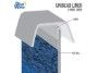 8' Round Uni-Bead Above Ground Pool Liner | Pebble Cove Pattern | 52" Wall | Heavy Gauge | NL514-40 | 64972