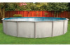 Richland 15' Round Steel Above Ground Pool with Standard Package | 52" Wall | PPREP1552 | 65151