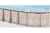 Malibu 18'x33' Oval Resin Hybrid Above Ground Pool with Premier Package | 52" Wall | PPMRN183352P | 65160