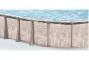 Malibu 15'x30' Oval Resin Hybrid Above Ground Pool with Premier Package | 52" Wall | PPMRN153052P | 65161