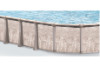 Malibu 15'x26' Oval Resin Hybrid Above Ground Pool with Premier Package | 52" Wall | PPMRN152652P | 65162