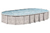 Malibu 15'x26' Oval Resin Hybrid Above Ground Pool with Standard Package | 52" Wall | PPMRN152652 | 65171