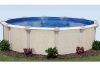 Oxford 8' Round Resin Hybrid Above Ground Pools with Standard Package | 52" Wall | 65206