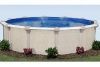 Oxford 12' Round Resin Hybrid Above Ground Pool with Premier Package | 52" Wall | 65209