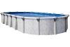 Sierra Nevada 21' x 41' Oval Resin Hybrid Above Ground Pools with Premier Package | 52" Wall | 65230