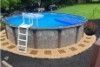 Coronado 24' Round 54" Sub-Assy (Pool Frame) for CaliMar Above Ground Pools | Resin Top Rails | <b>Salt Friendly</b> | 65343