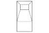 Cardinal 16' x 34' Rectangle Steel In Ground Swimming Pool Sub-Assy w/ Quaker Step | 6" Radius Corners | PRT37849 | 65394