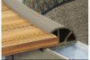 HydroSphere Wood Deck Insert Rail Kit for 12' x 24' Rectangle Pool w 2' Radius Corners | Autumn Sand | Full Kit | K1DK-1224T2-01 | 65702