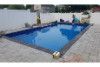 HydroSphere 12' x 24' Rectangle Above Ground Premium Package Pool Kits | 6" Radius Corners | 52" Wall | 65781