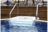HII (Doughboy) Handrail Set for CaliMar Above Ground Pools with In Wall Pool Step | 5-5712-300 | 66096