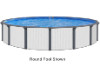 Summer Nites 8' x 12' Oval Sub-Assy (Pool Frame) | 52" Wall | | 5-3981-798-52D | 66461