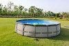 CaliFun 18' Round Soft-Sided Frame Above Ground <b>Premium Pool Package</b> | 52" Tall | 68241