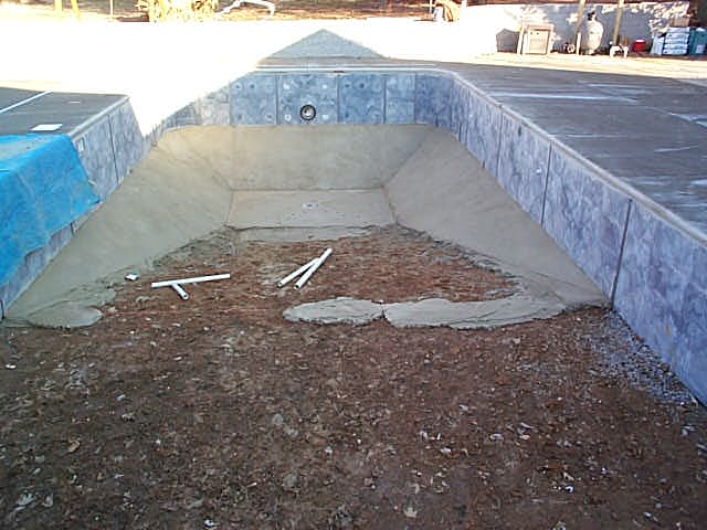 OnGround Pools Construction Picture