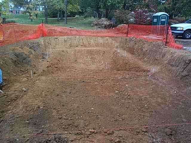 OnGround Pools Construction Picture