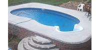 Rockwood On Ground (Semi-InGround) Pool Kits: A Smart “In-Ground Look” for Sloped Yards